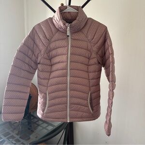 prAna Women's XS Lyra Winter Down Jacket Coat $159 Retail Water Resistant Pink